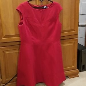 Red A-Line Dress